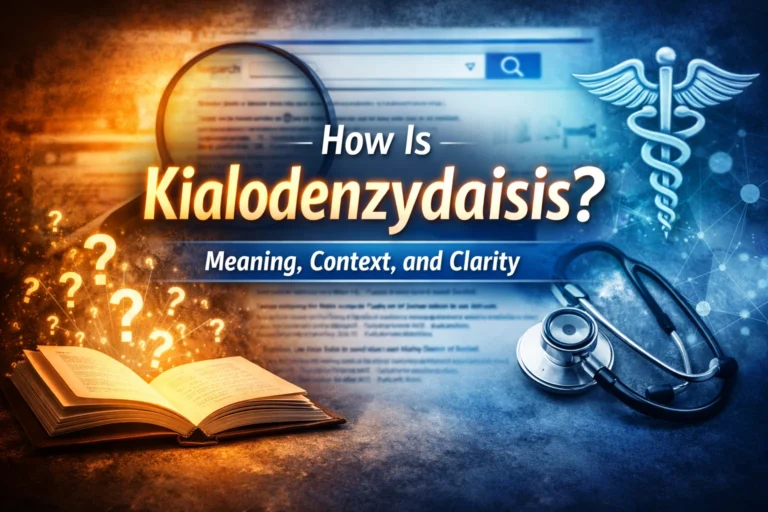 How is Kialodenzydaisis? Meaning Explained Guide